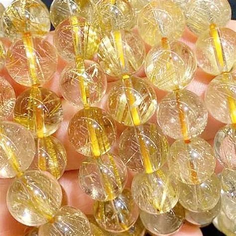 金髮晶屬性|金髮晶/維納斯之髮｜Golden Rutilated Quartz【功效/ 